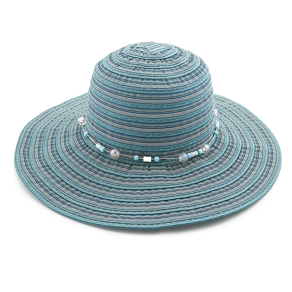 2020 High quality popular summer paper straw hat floppy women straw Hat
