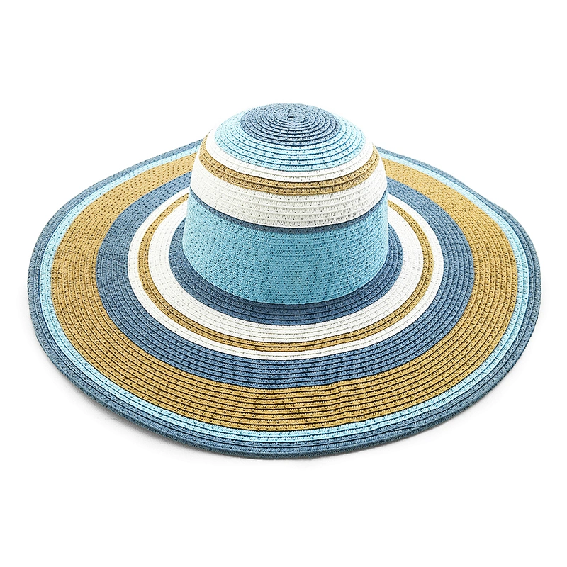 2020 High quality popular summer paper straw hat floppy women straw Hat