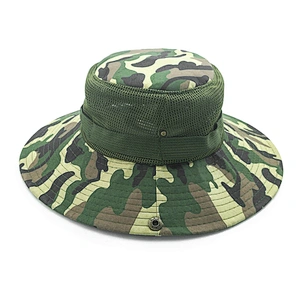 2020 New Design Outdoor UV Protection Sun Hats Couples Light String Bucket Fishing Bucket Hat