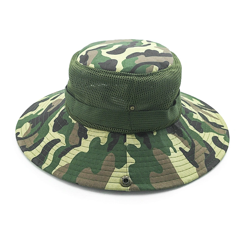 2020 New Design Outdoor UV Protection Sun Hats Couples Light String Bucket Fishing Bucket Hat