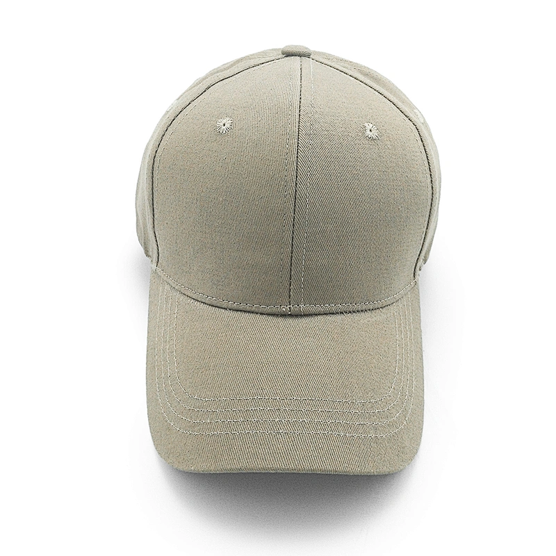 OEM custom 6-panel foldable fitted hat plain baseball cap basic promotional wholesale cap