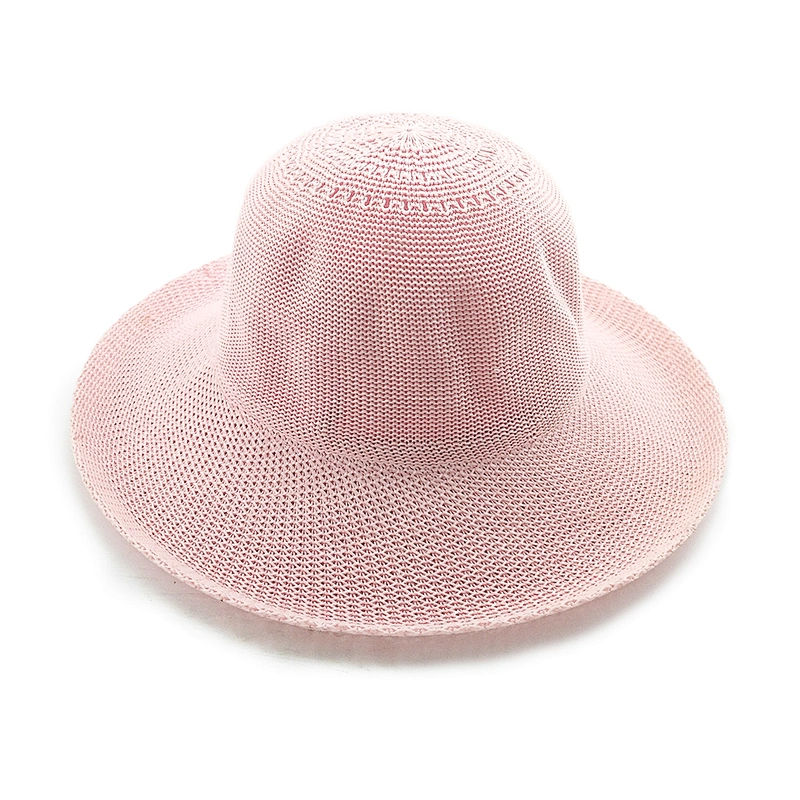 2020 High quality popular summer cotton paper straw hat floppy women straw Hat