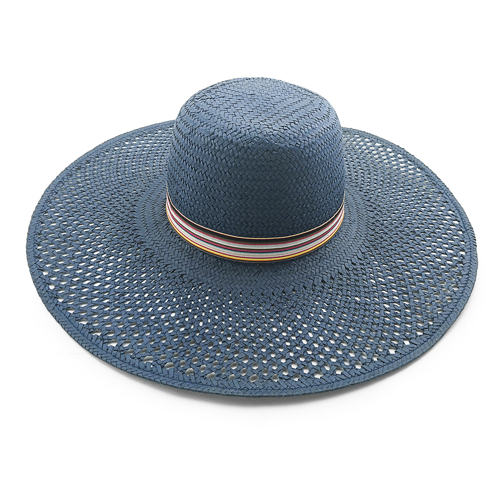 2020 High quality popular summer paper straw hat floppy women straw Hat