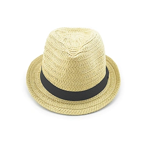 2020 new popular fashion high quality summer paper braid fedora hat