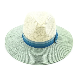 Fashion 2020 Promotional Panama Paper Straw Hat Women beach summer hat