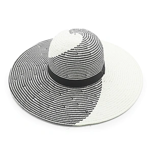2020 High quality popular summer paper straw hat floppy women straw Hat