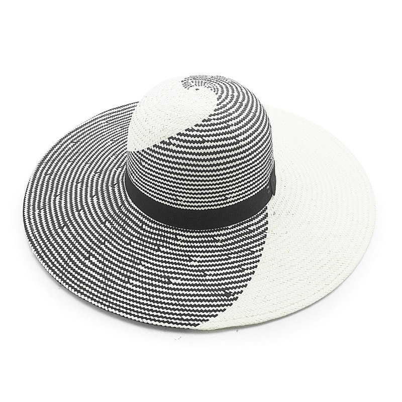 2020 High quality popular summer paper straw hat floppy women straw Hat