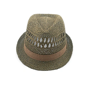 2020 nuevo sombrero blando de papel torcido de verano de alta calidad de moda