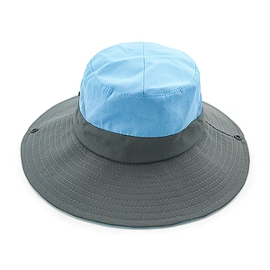 Hot Sale UV Protection Ponytail Hats For Women Bucket Hat With String