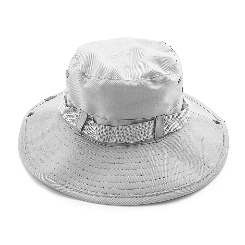 Unisex Wide Brim Sun Logo Waterproof Bonnie Summer Protection Fisherman Bucket Hat Custom
