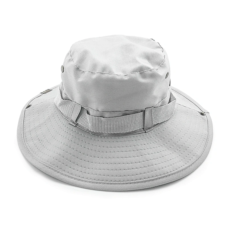 Unisex Wide Brim Sun Logo Waterproof Bonnie Summer Protection Fisherman Bucket Hat Custom