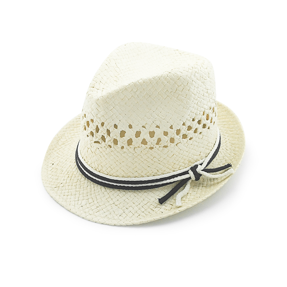 2020 new popular fashion high quality summer rough paper fedora hat