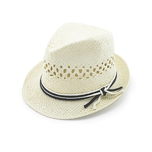 2020 new popular fashion high quality summer rough paper fedora hat