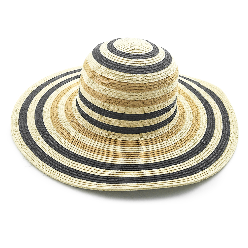 2020 High quality popular summer paper straw hat floppy women straw Hat