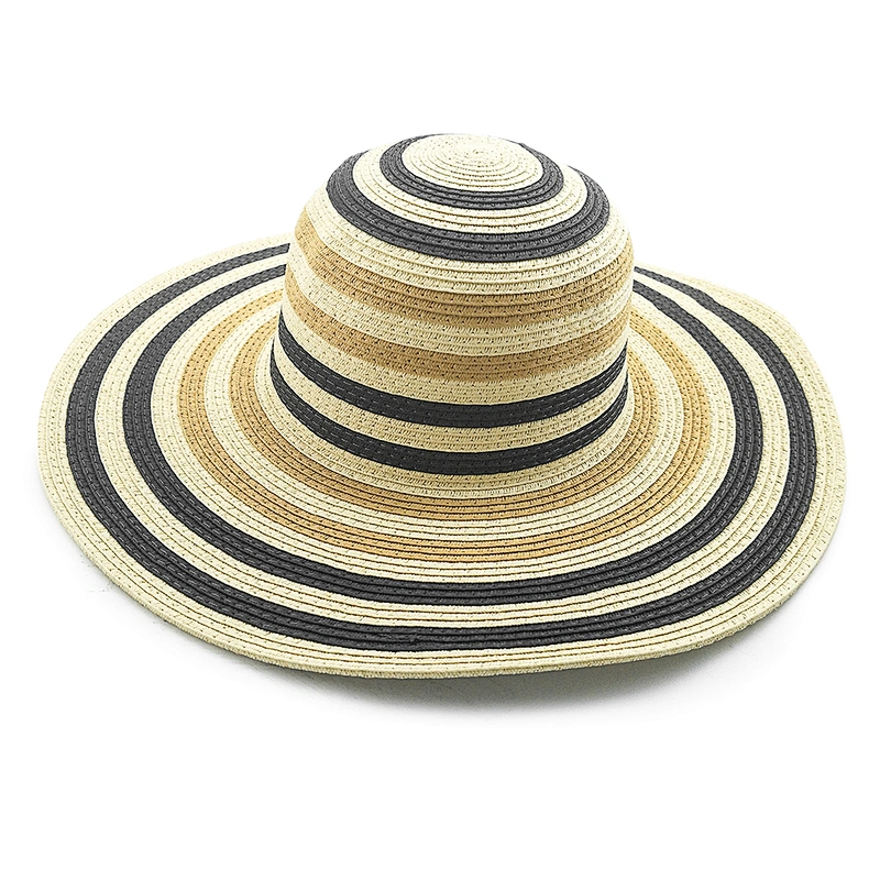2020 High quality popular summer paper straw hat floppy women straw Hat
