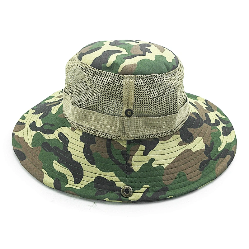 2020 New Design Outdoor UV Protection Sun Hats Couples Light String Bucket Fishing Bucket Hat