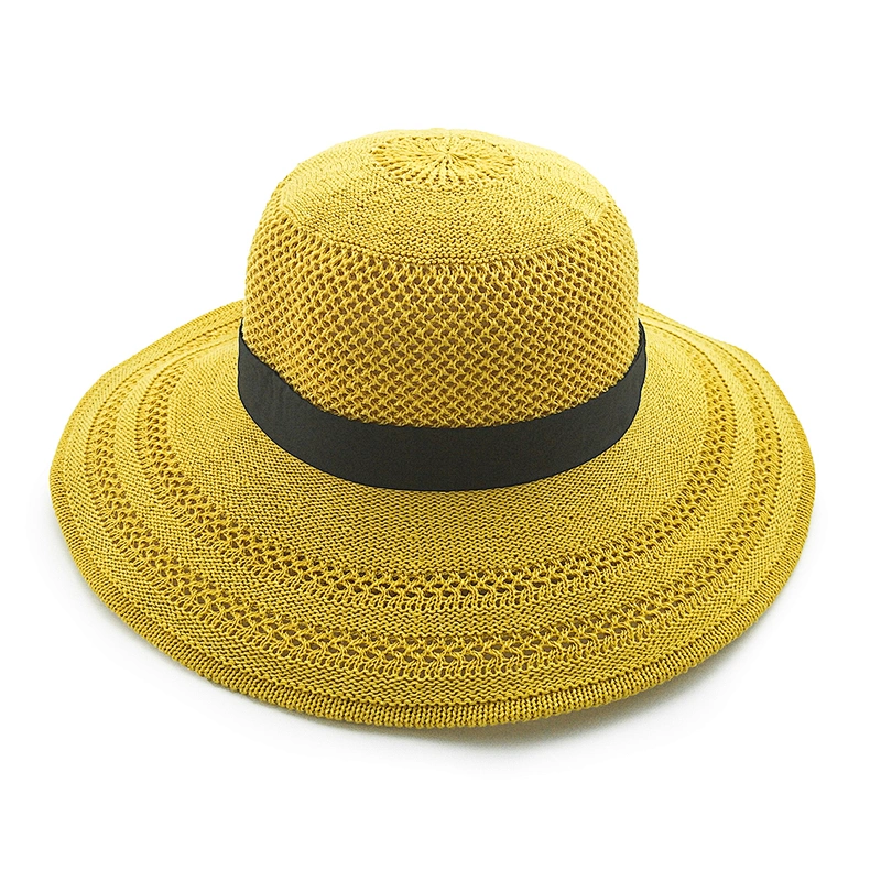 2020 High quality popular summer paper straw hat floppy women straw Hat