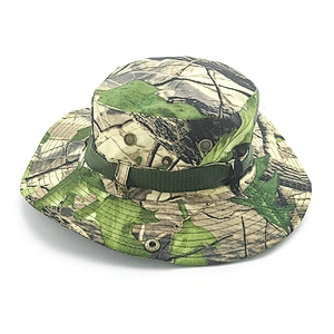 Plain cotton fisherman camo tactical hat popular brand man cotton customize bucket hat