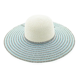 2020 High quality popular summer paper straw hat floppy women straw Hat