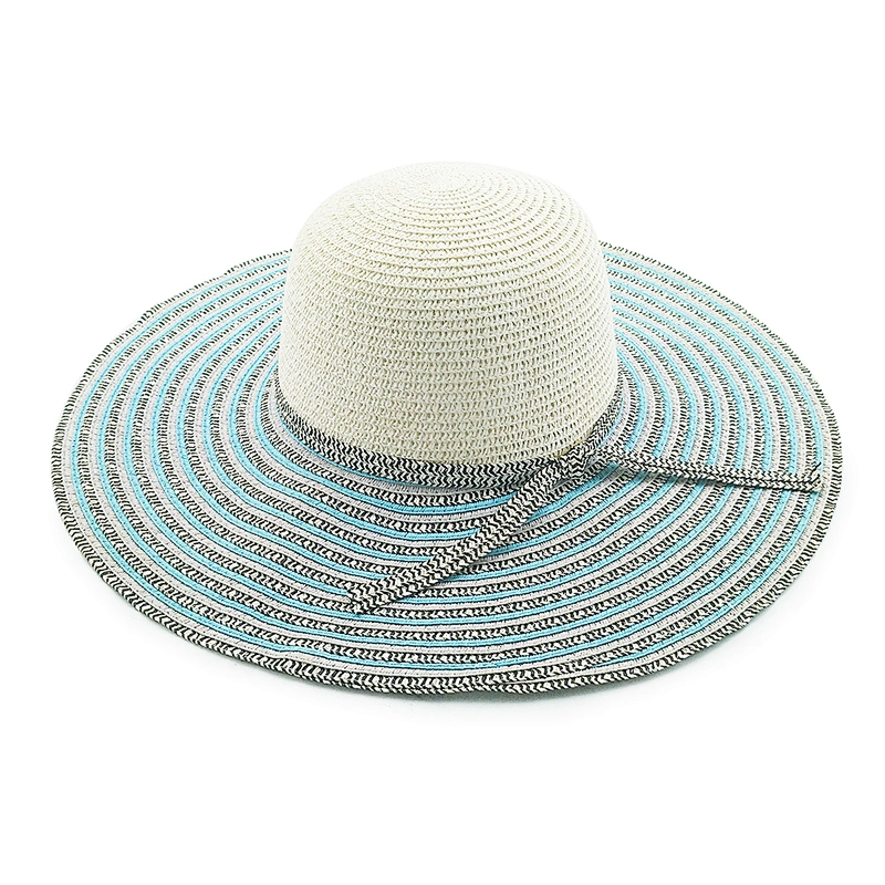 2020 High quality popular summer paper straw hat floppy women straw Hat