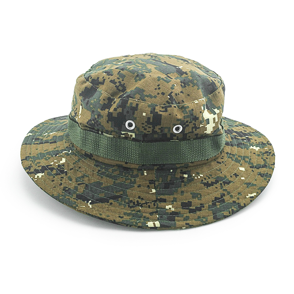 2020 New Design Outdoor UV Protection Sun Hats Couples Light String Bucket Fishing Bucket Hat