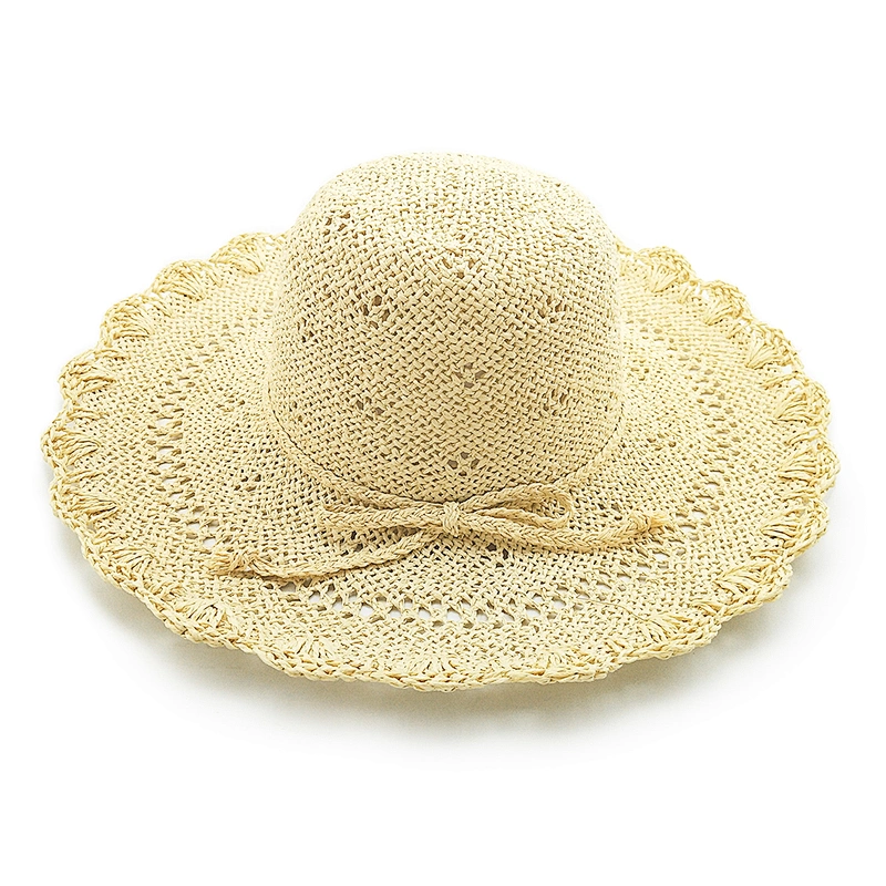 2020 High quality popular summer paper straw hat floppy women straw Hat