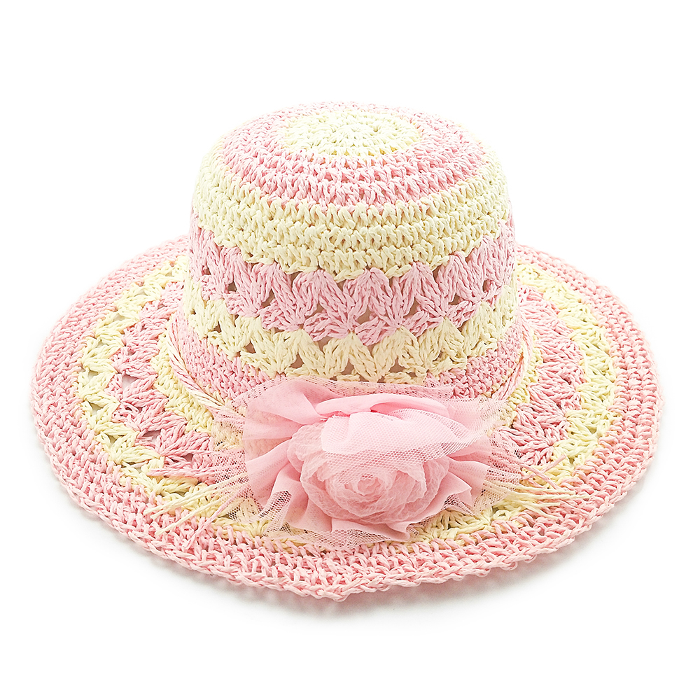 2020 High quality popular summer paper straw hat floppy women straw Hat
