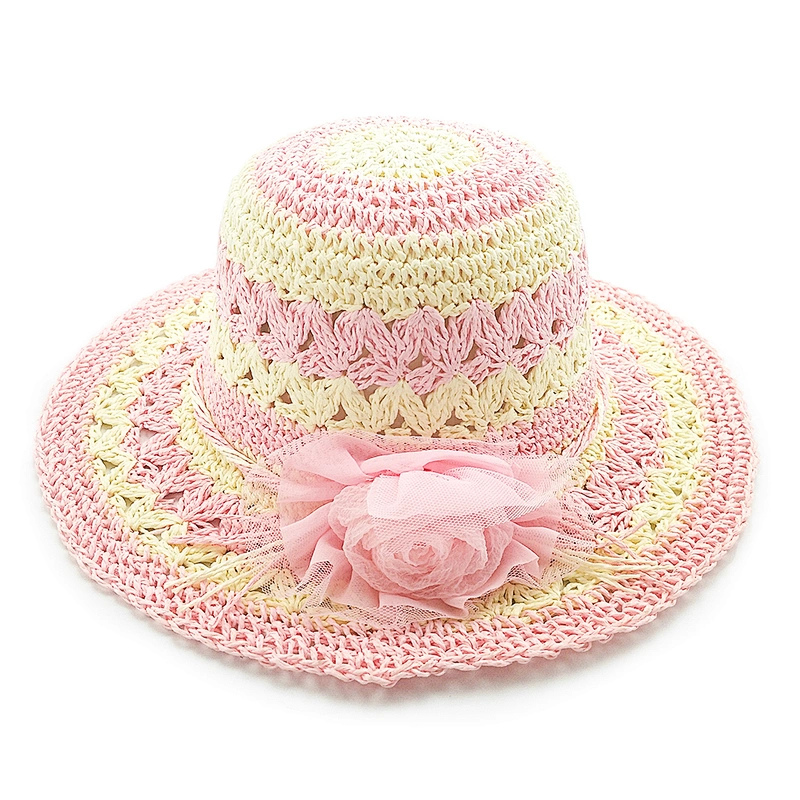 2020 High quality popular summer paper straw hat floppy women straw Hat