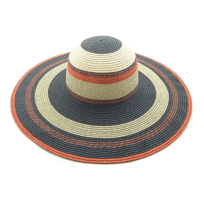 2020 High quality popular summer paper straw hat floppy women straw Hat