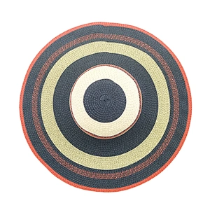 2020 High quality popular summer paper straw hat floppy women straw Hat