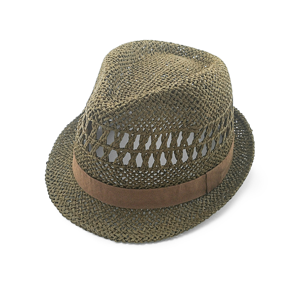 2020 nuevo sombrero blando de papel torcido de verano de alta calidad de moda
