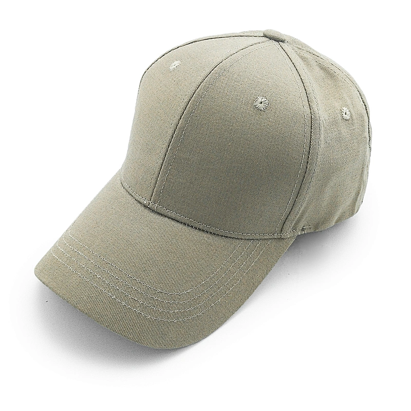 OEM custom 6-panel foldable fitted hat plain baseball cap basic promotional wholesale cap