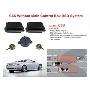 CISBO Without Control Box 24ghz Millimeter Radar Car BSD Blind Spot Detection System