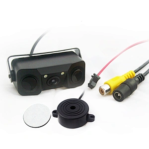 3 in 1 video parking sensor car rear view system for DIY installation