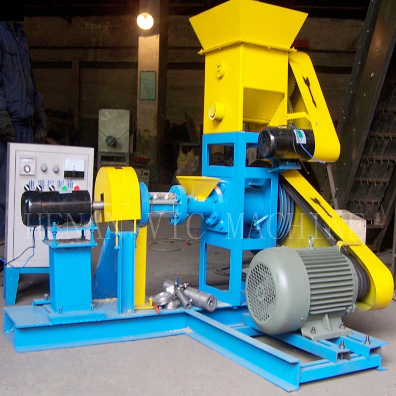 Máquina extrusora de alimento para peces flotante de diferente capacidad con CE