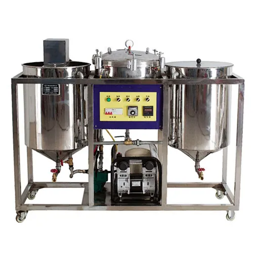 VIC-50A  Stainless steel crude oil refinery machine