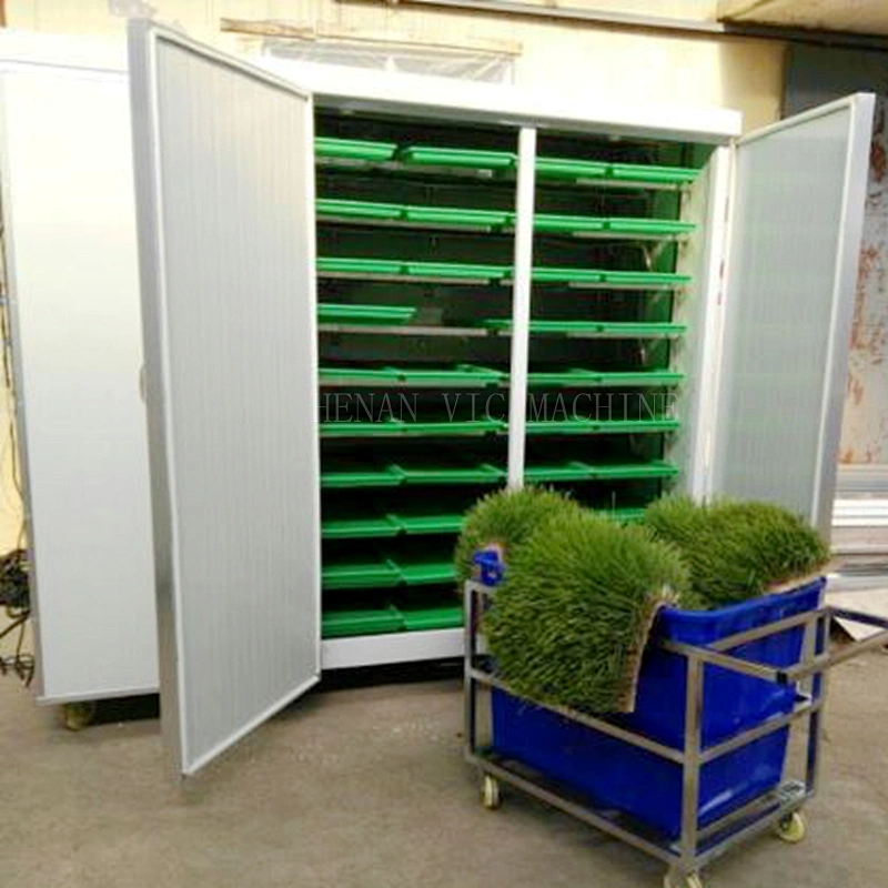 Autamatic animal fodder growing system hydroponic machine