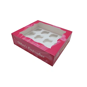 Smart food grade cake cupcake boxes window