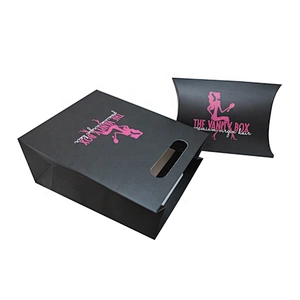 Wholesale Hair Extension Packaging Pillow Box And Bag