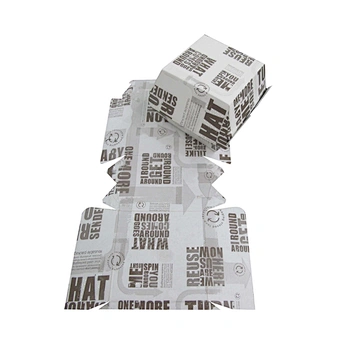 Convenient takeaway burger box hamburger packaging box