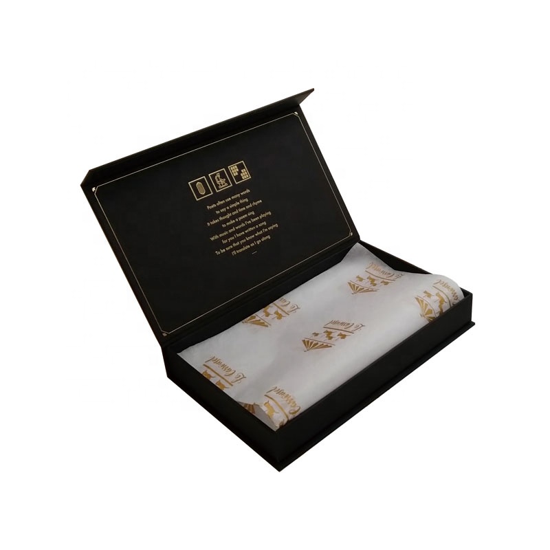 Custom Gold Logo Gift Tissue Wrapping Paper