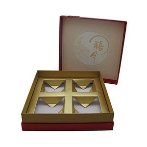 Paper gift boxes mooncake packaging