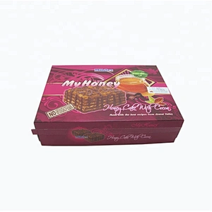 Custom printed paper fast food packaging box