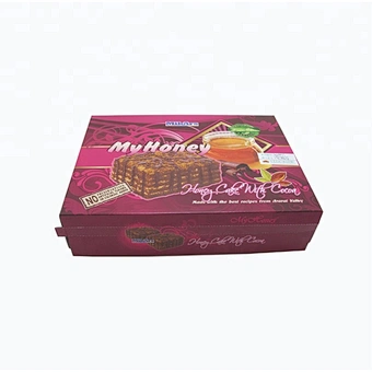 Custom printed paper fast food packaging box
