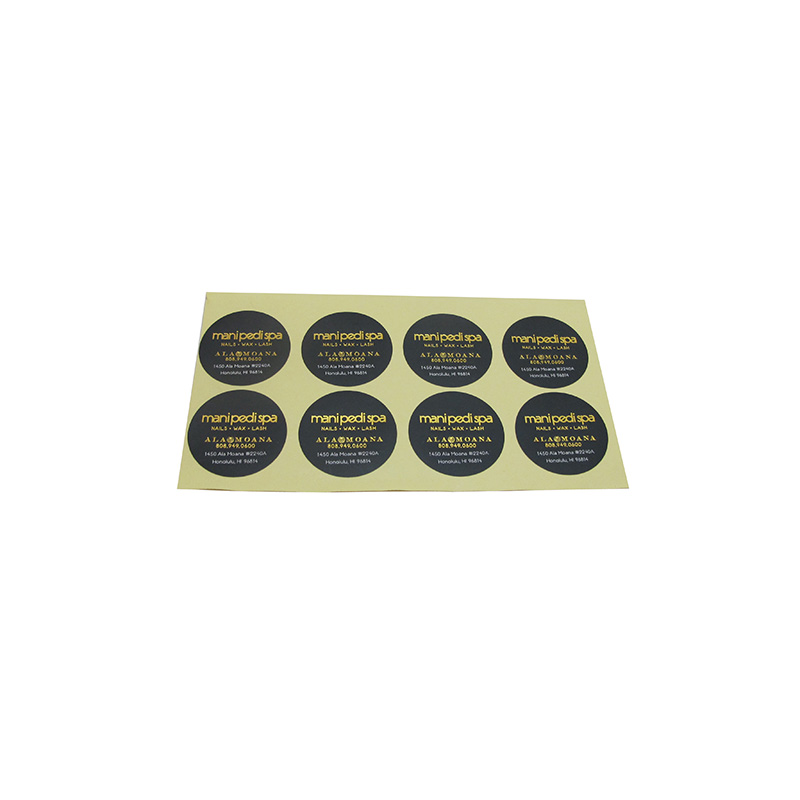 Colourful adhesive sticker sheet