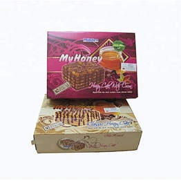 Custom printed paper fast food packaging box