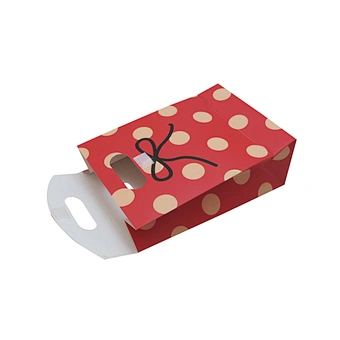 China wholesale die cut bag paper wedding bag