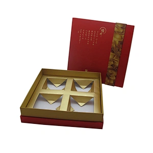 Paper gift boxes mooncake packaging