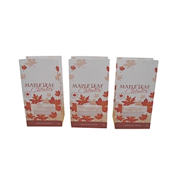 Custom paper candy flower printed bag