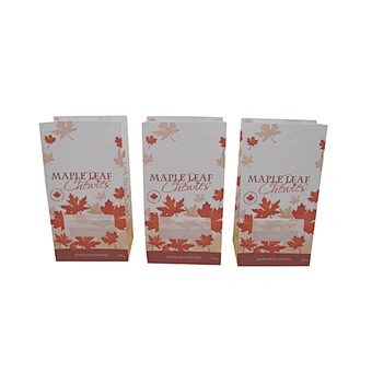 Custom paper candy flower printed bag